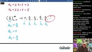 SŠ a maturita: Posloupnosti - úvod a aritmetická posloupnost (8. stream)